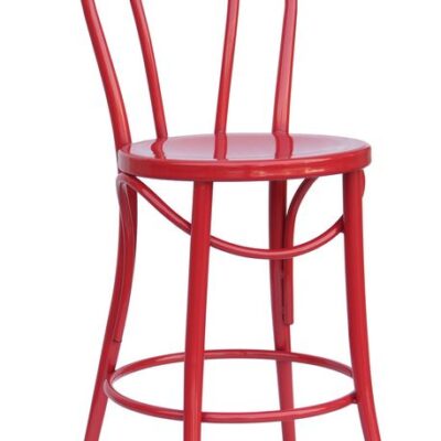 Bistro 24" counter stool in red