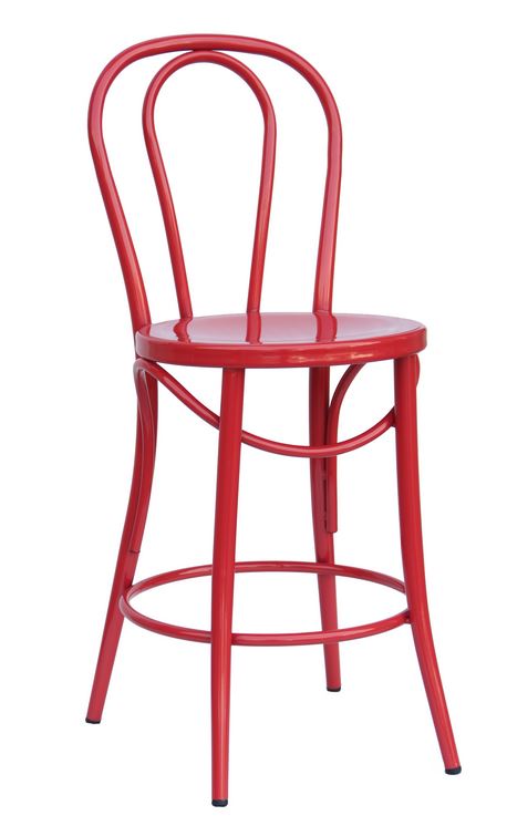 Bistro 24″ Counter Stool: Red (2411602)
