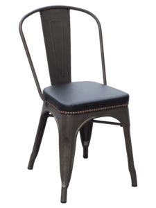 Upholstered Industrial Dining Chair (2400904)